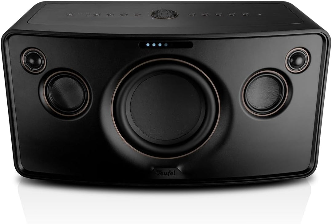 Teufel Motiv® XL HiFi Smart Speaker mit WLAN 210 Watt Kraftvoller Multiroom Schwarz, Schwarz