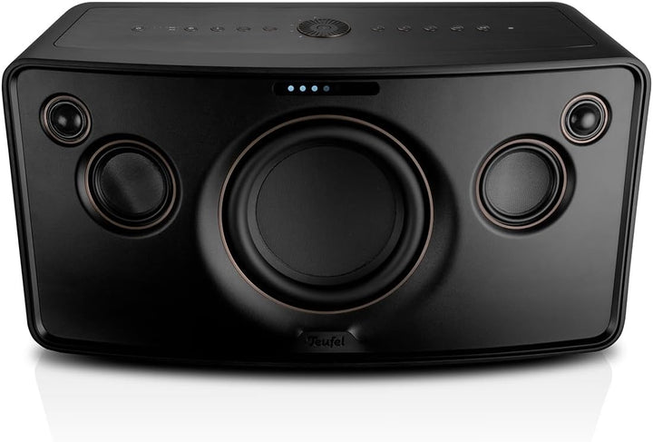 Teufel Motiv® XL HiFi Smart Speaker mit WLAN 210 Watt Kraftvoller Multiroom Schwarz, Schwarz