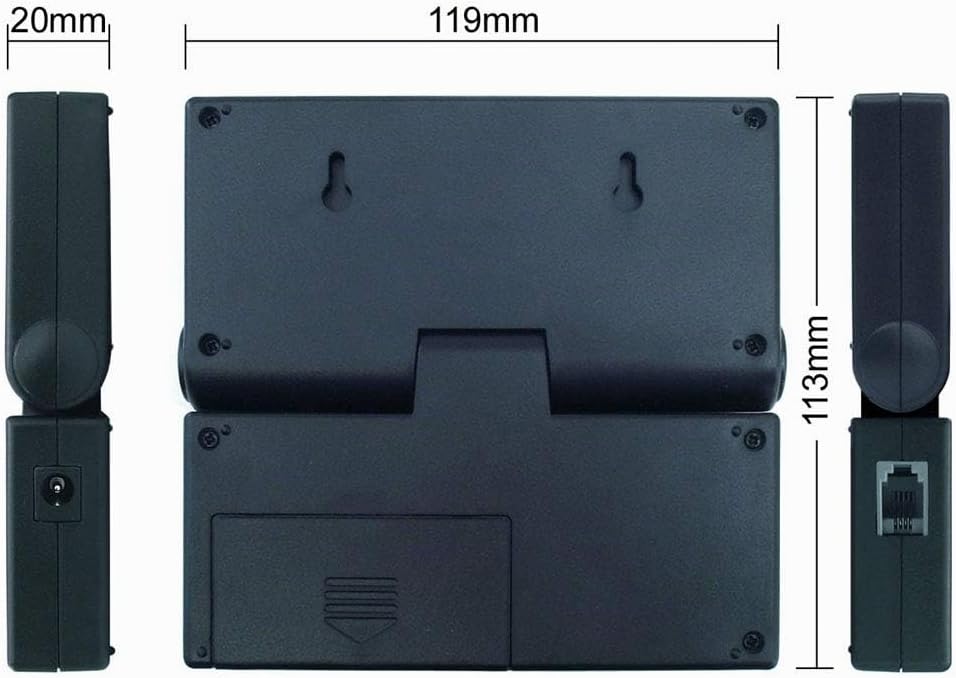 Dipse ACE Digitale Paketwaage von 1g bis 40kg - robuste Plattformwaage | Batterie- und Netzbetrieb