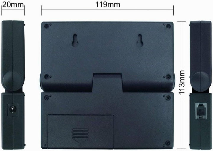Dipse ACE Digitale Paketwaage von 1g bis 40kg - robuste Plattformwaage | Batterie- und Netzbetrieb