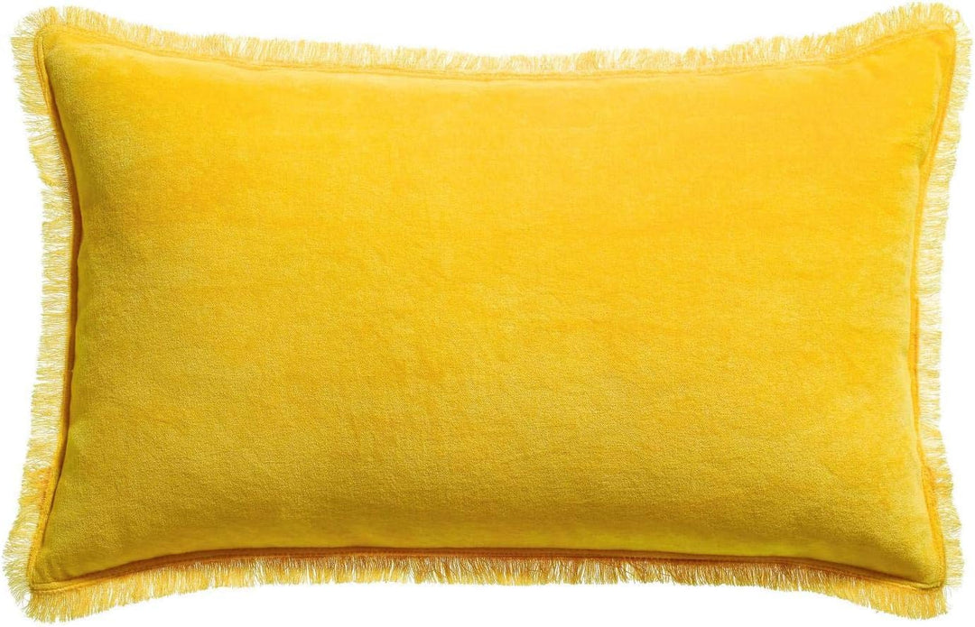 Vivaraise Fara Schlichtes Kissen currygelb 30 x 50 cm 30 X 50 Currygelb