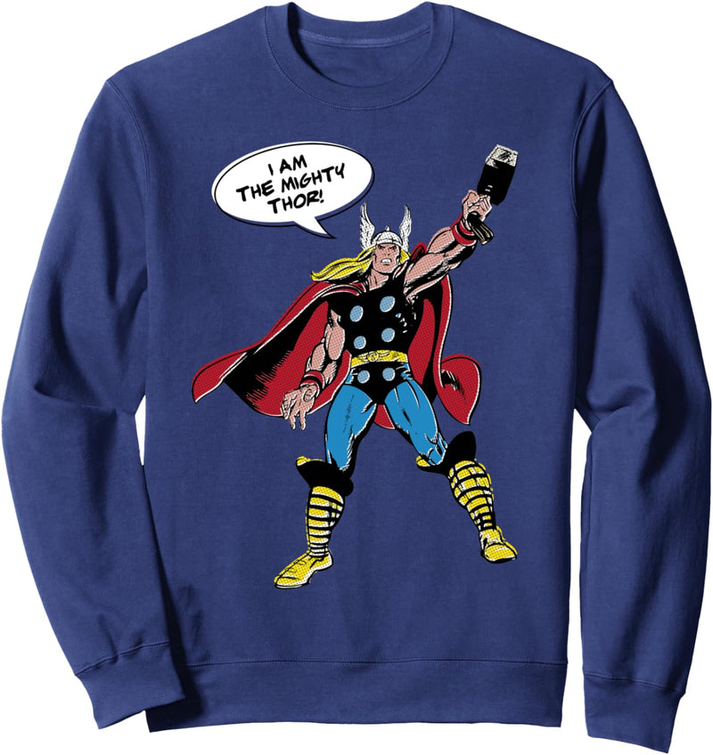 Marvel The Mighty Thor Simple Comic Bubble Sweatshirt