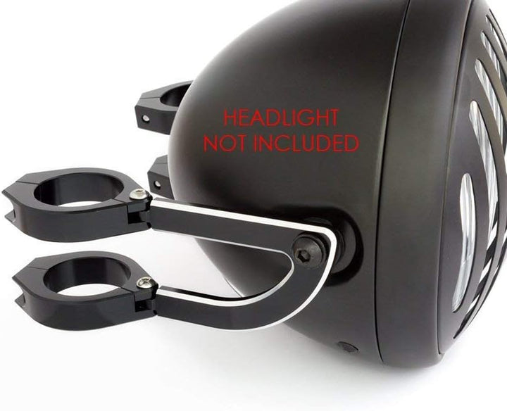 42-43mm Scheinwerfer-Halter Gabel Klemmen Für Motorrad Trike CNC Legierung