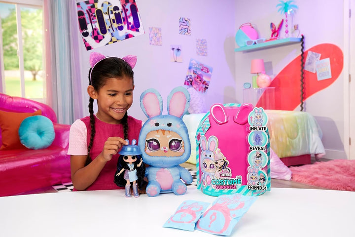 L.O.L. Surprise! Tweens Costume Surprise Aya Cherry Modepuppe mit Aufblasbarem Blauem Hasenkostüm un