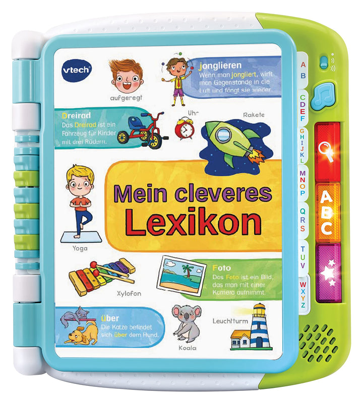 VTech Mein cleveres Lexikon – Sprechendes, interaktives Lexikon zum Erweitern des Wortschatzes und E