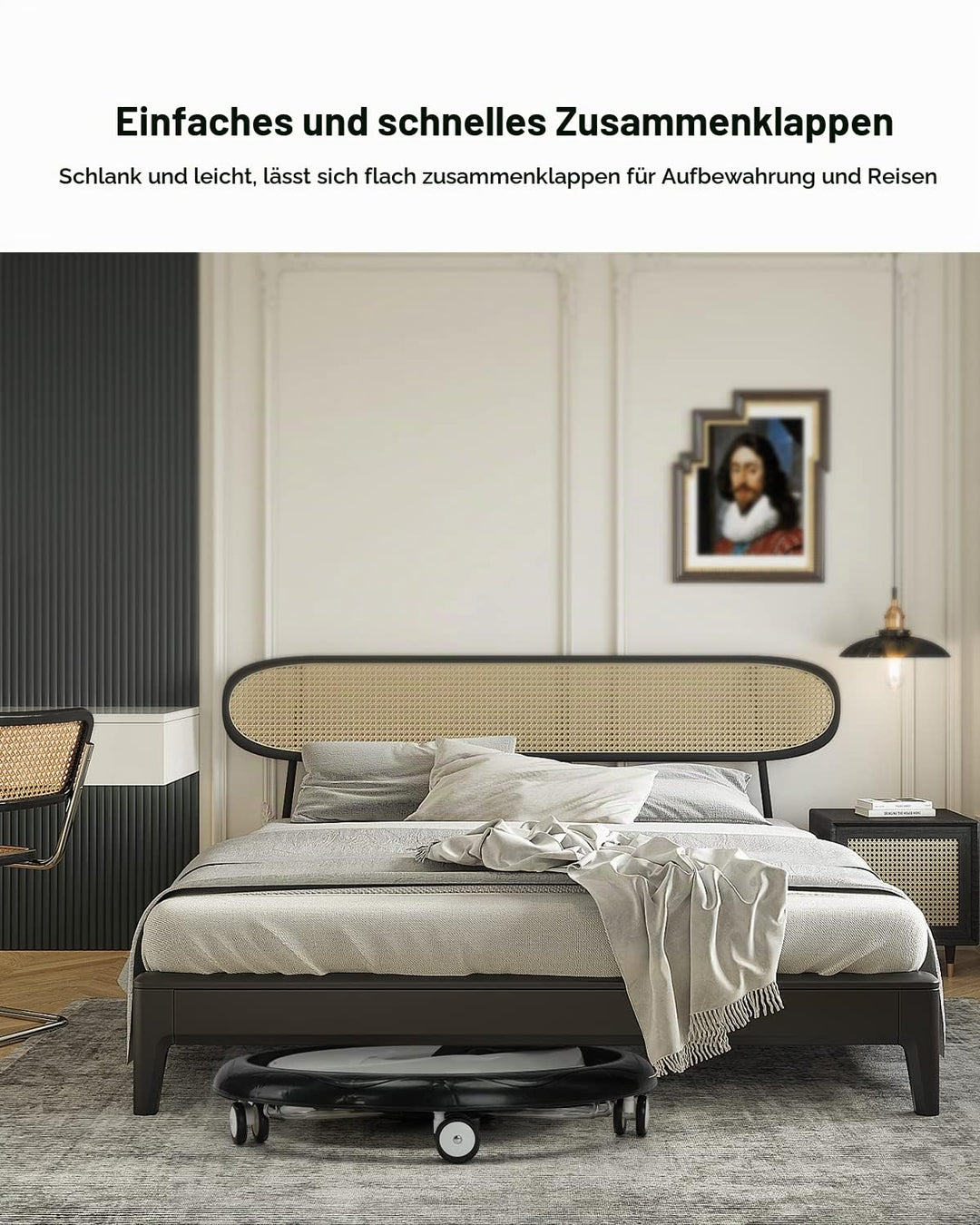 UBRAVOO Baby Lauflernhilfe, Höhenverstellbare Gehhilfe Baby mit Universalrädern, Lauflerwagen for Ba