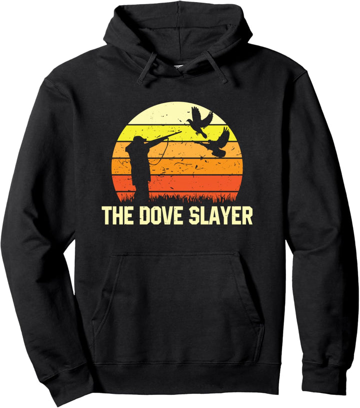 The Dove Slayer Vintage Retro Taubenjagd Pullover Hoodie