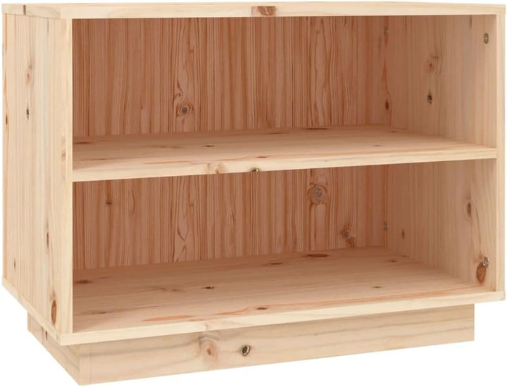 FIRBNUS Schuhregal 60x34x45 cm Massivholz Kiefer Schuhaufbewahrung Schuhorganizer Schuhschrank Holz