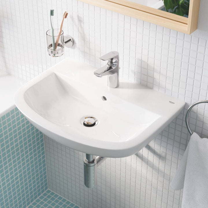 GROHE Start Flow - Einhand- Waschtischarmatur (wassersparend, langlebige Oberfläche, S- Size), chrom