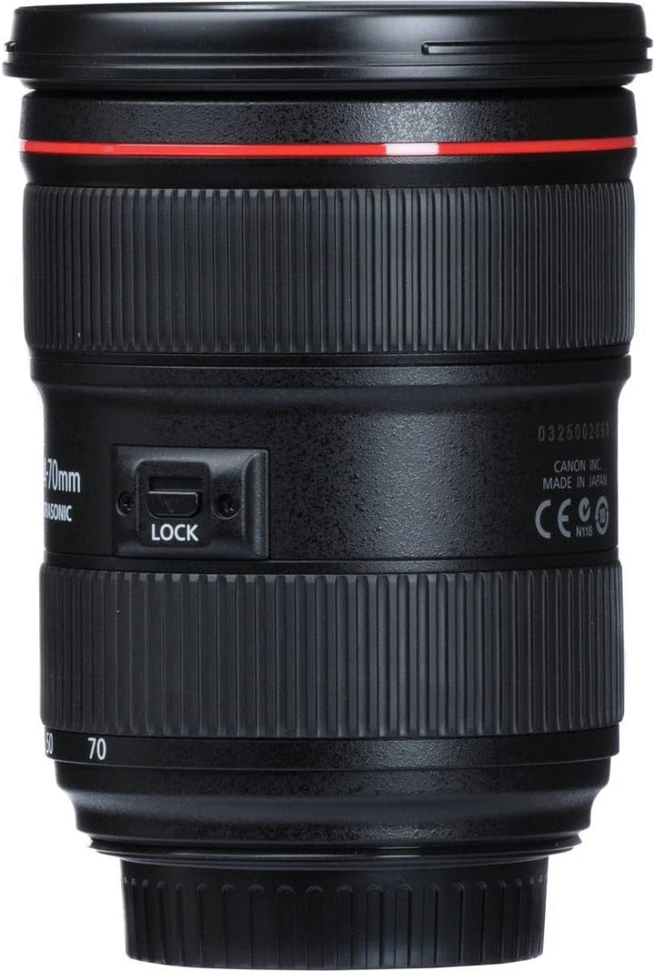 Canon EF 24–70 mm f/2.8L II USM Standard-Zoomobjektiv, 5175B002, schwarz