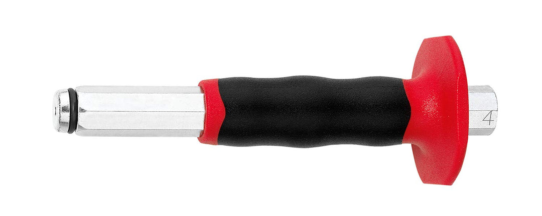 RENNSTEIG Einschlaghilfe mit Handschutz (für Betonnägel 4,0 mm, Handschutz rutschfest mit 2-Komponen