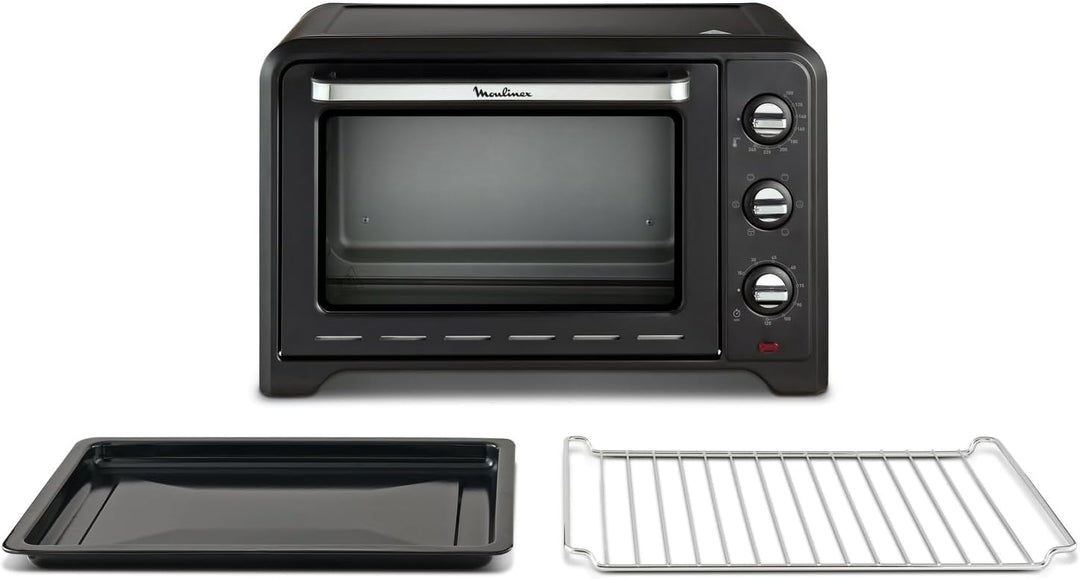 Moulinex OX4648 Optimo Mini-Elektro-Backofen, 33 l