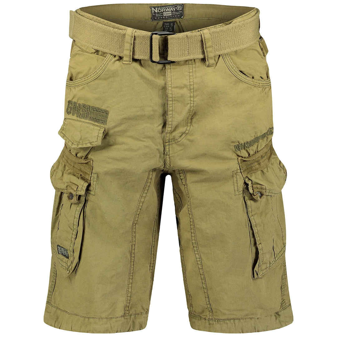 Geographical Norway Herren Cargo Short Sommer Bermuda Kurze Hose Shorts Mastic M, Mastic M