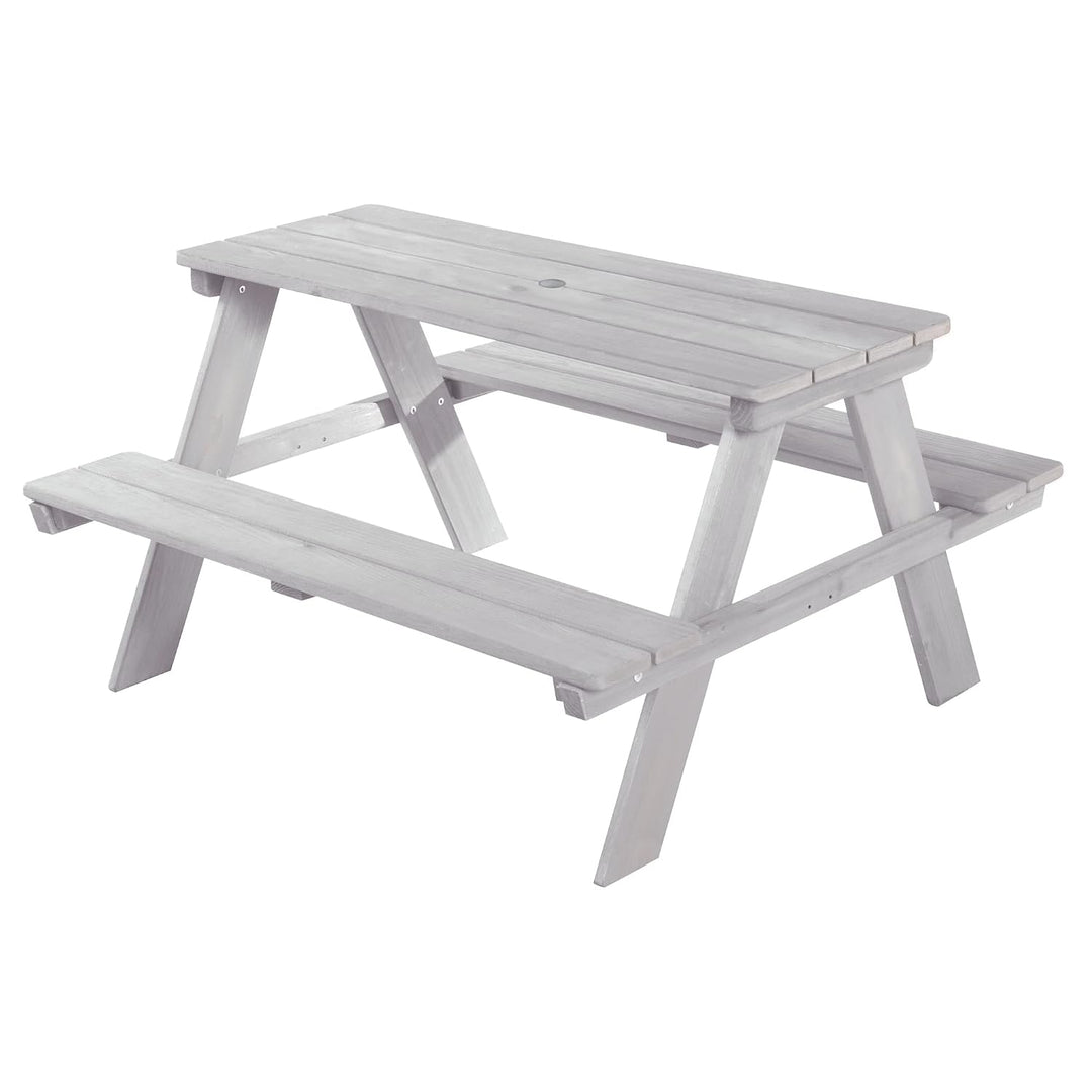 roba Kinder Outdoor+ Sitzgruppe inkl. Sitzkissen - Picknick for 4 - Garten Sitzgarnitur aus wetterfe