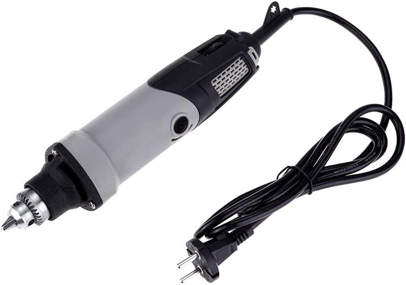 Uadme 400W Stabschleifer Geradschleifer, 6 Stufen Variable Drehzahl 0-28000r/min Mini Bohrmaschine R