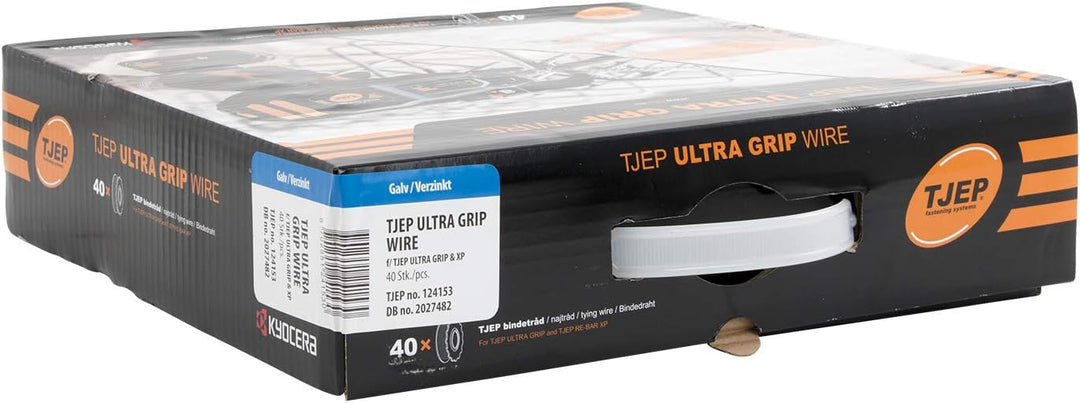 40 Rollen Bindedraht TJEP Draht ULTRA GRIP 25, 40, 58 u. RE-BAR XP 25, XP 40