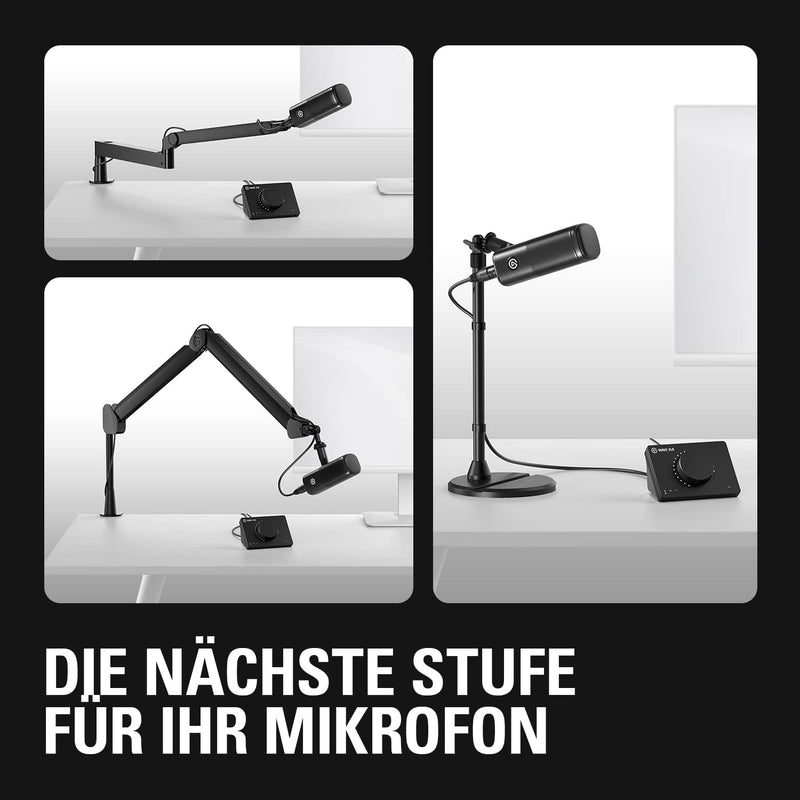 Elgato Wave DX – Dynamisches XLR-Mikro, nierenförmige Richtcharakteristik, unterdrückt Hintergrundge