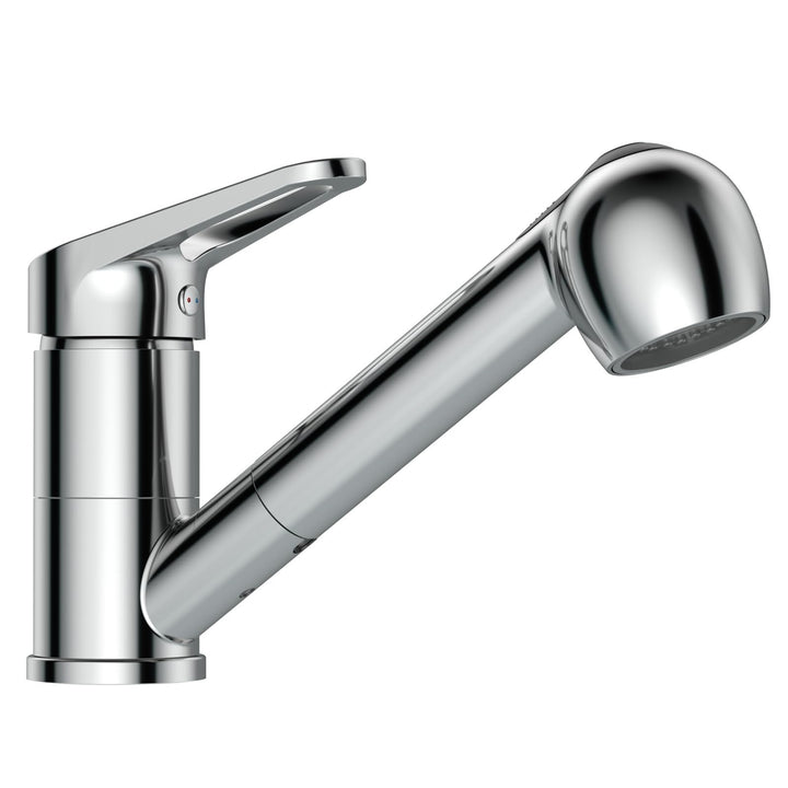 APPASO Wasserhahn Küche, Hochdruck Küchenarmatur Ausziehbar, Mischbatterie für Küche 360° Drehbar, S