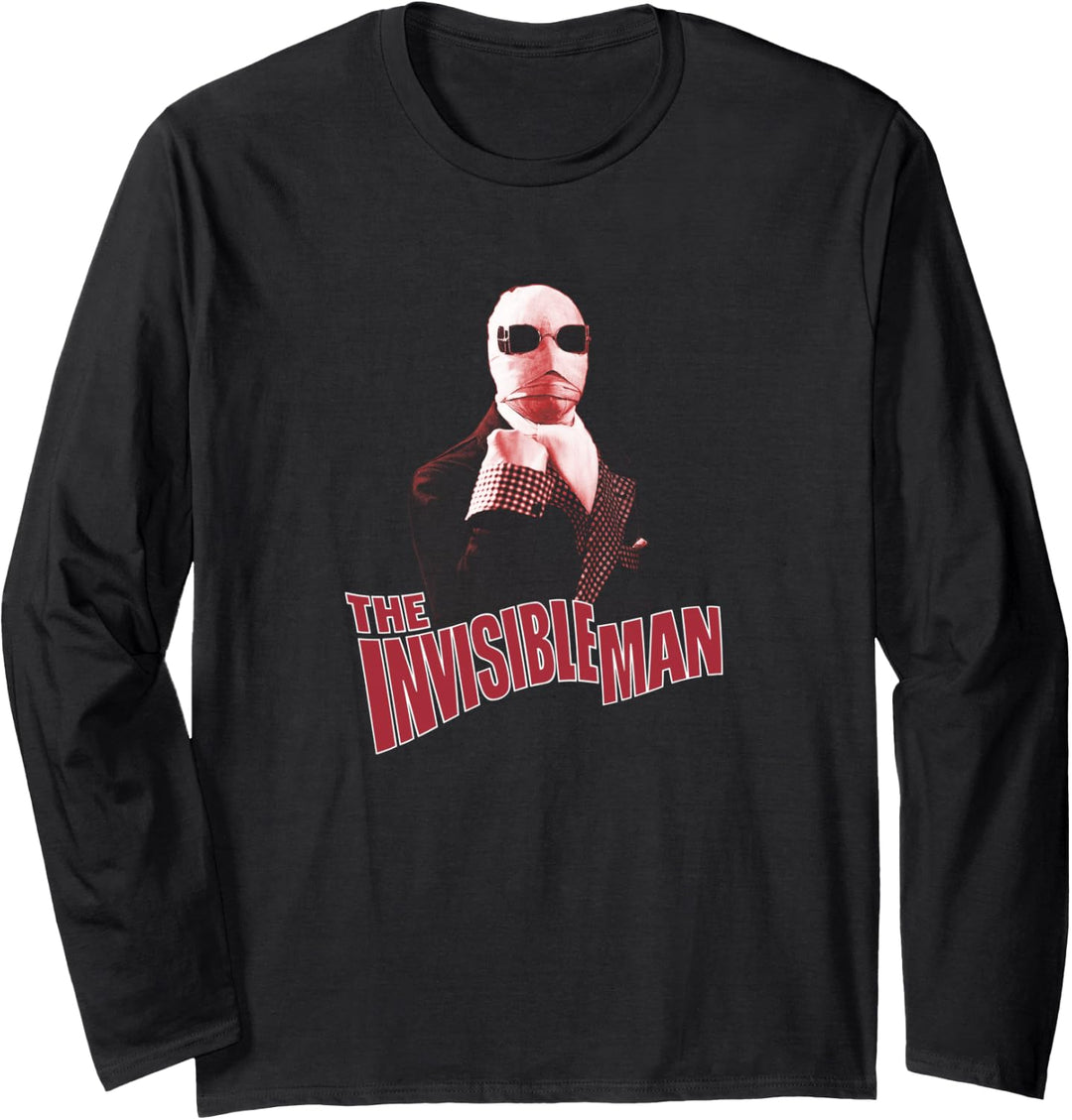 Universal Monsters The Invisible Man Red Hue Langarmshirt