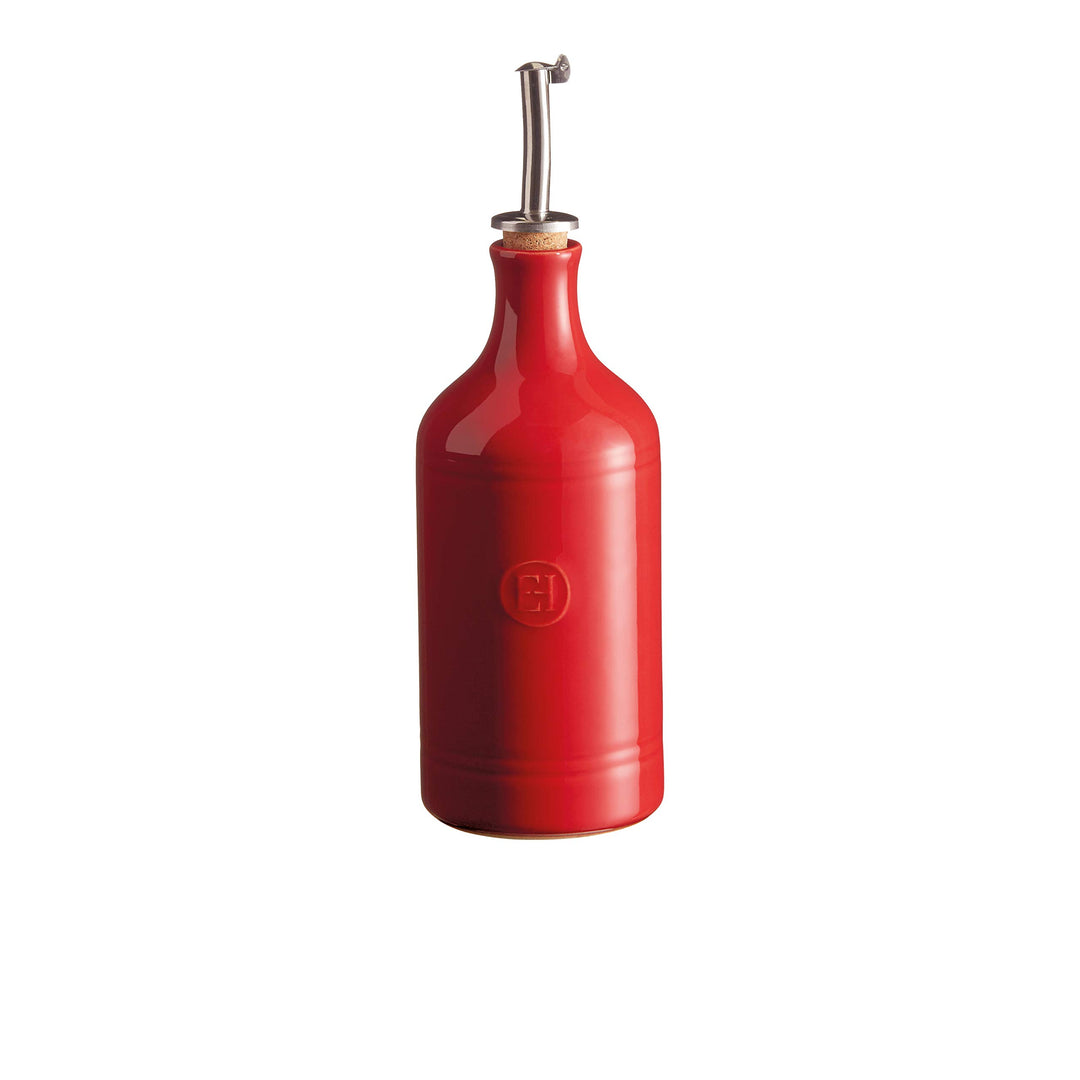 Olie/azijnfles 0.45 Ltr Emile Henry 0215-34 Grand Cru Rot, Rot