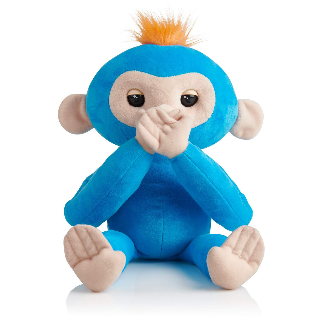 Wow Wee 3531 WOWWEE Fingerlings Hugs AFFE blau, Blue