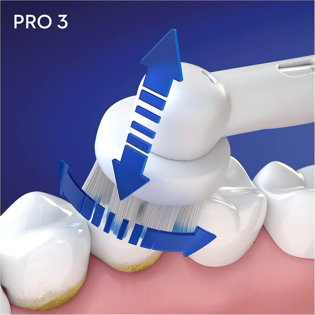 Oral-B PRO 3 3000 Sensitive Clean Elektrische Zahnbürste/Electric Toothbrush, mit 3 Putzmodi inkl. S
