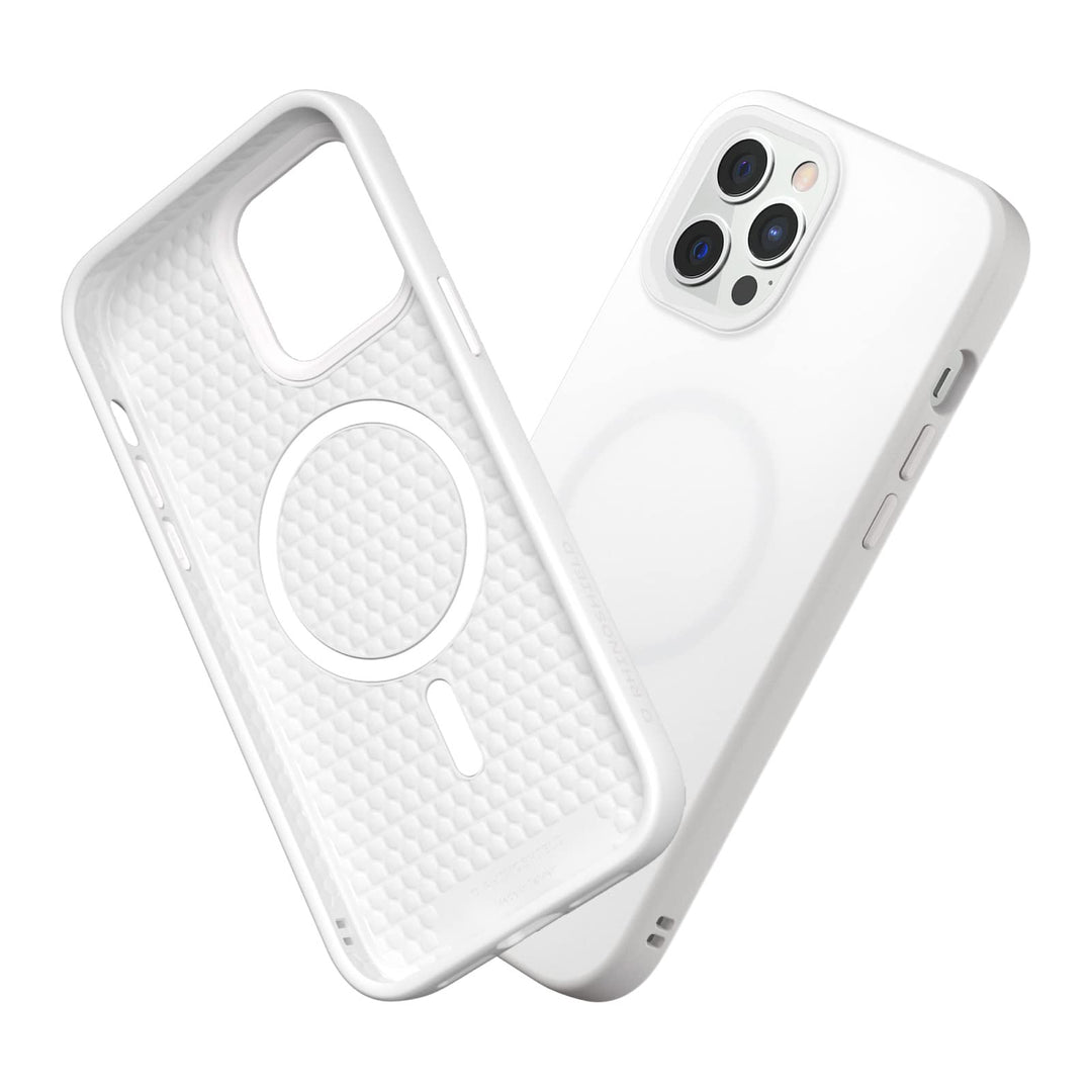 RhinoShield Case kompatibel mit [iPhone 12/12 Pro] | SolidSuit - MagSafe-kompatibel -Stossdämpfende