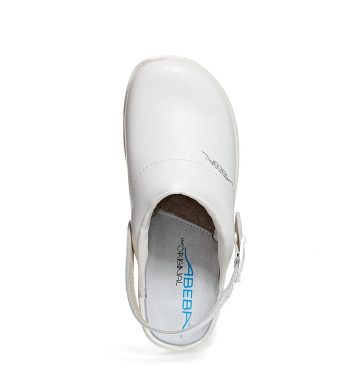 Abeba Clog 5013 - the original,Berufsschuh-Clog, Glattleder, weiss, zertifiziert, 36 36 EU, 36 EU