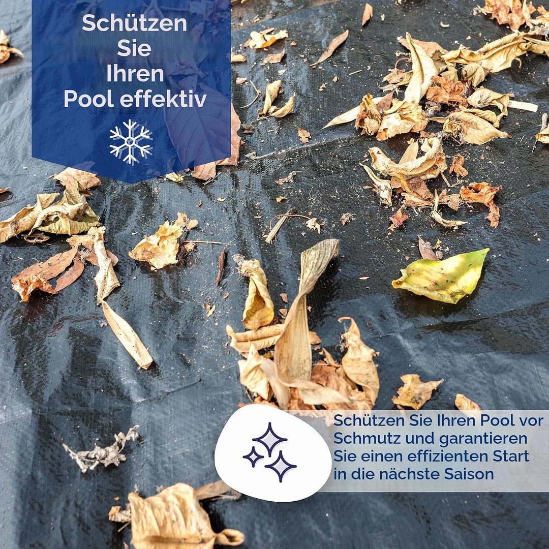Gre CIPROV611P – Extra Abdeckung für ovale Pools 610x375 cm und Pool in acht 500 x 340, 180 g/m², Sc