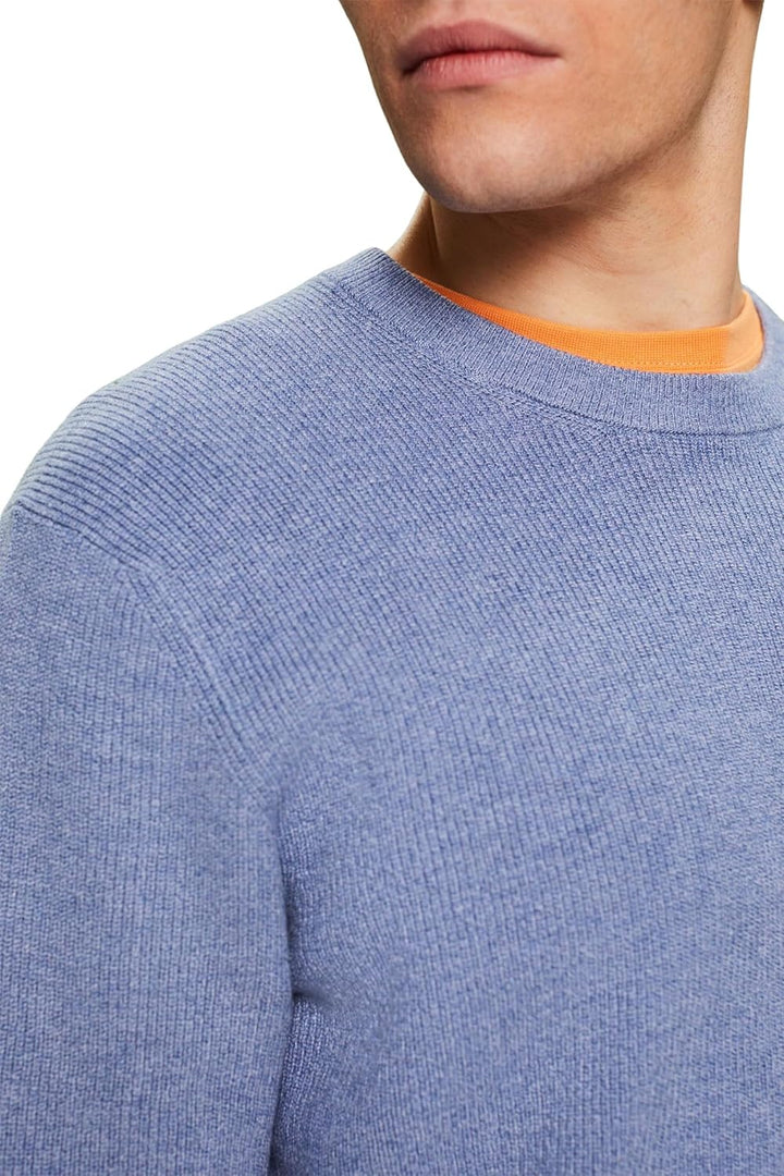 ESPRIT Herren Pullover XXL 445/Light Blue Lavender, XXL 445/Light Blue Lavender