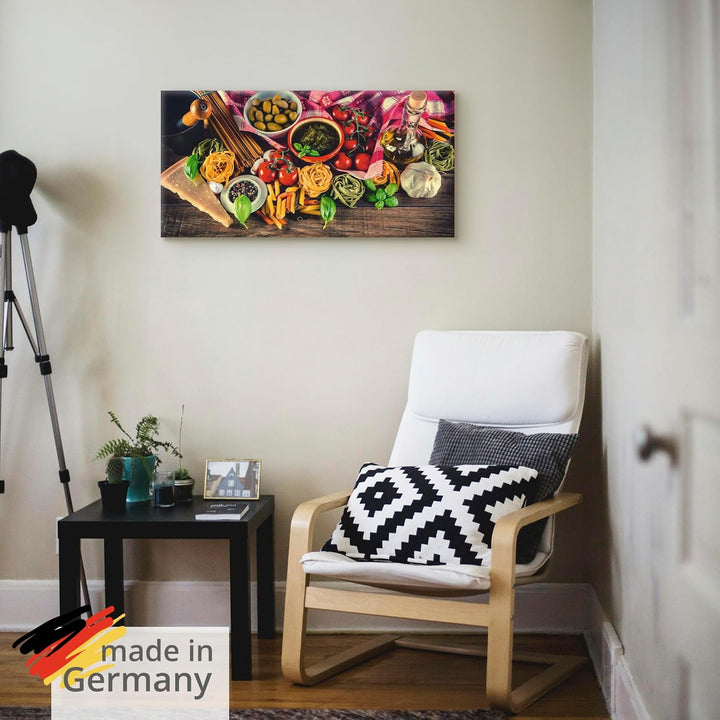 ARTland Leinwandbilder Wandbild Bild auf Leinwand 60x30 cm Ernährung & Genuss Lebensmittel Gemüse Fo