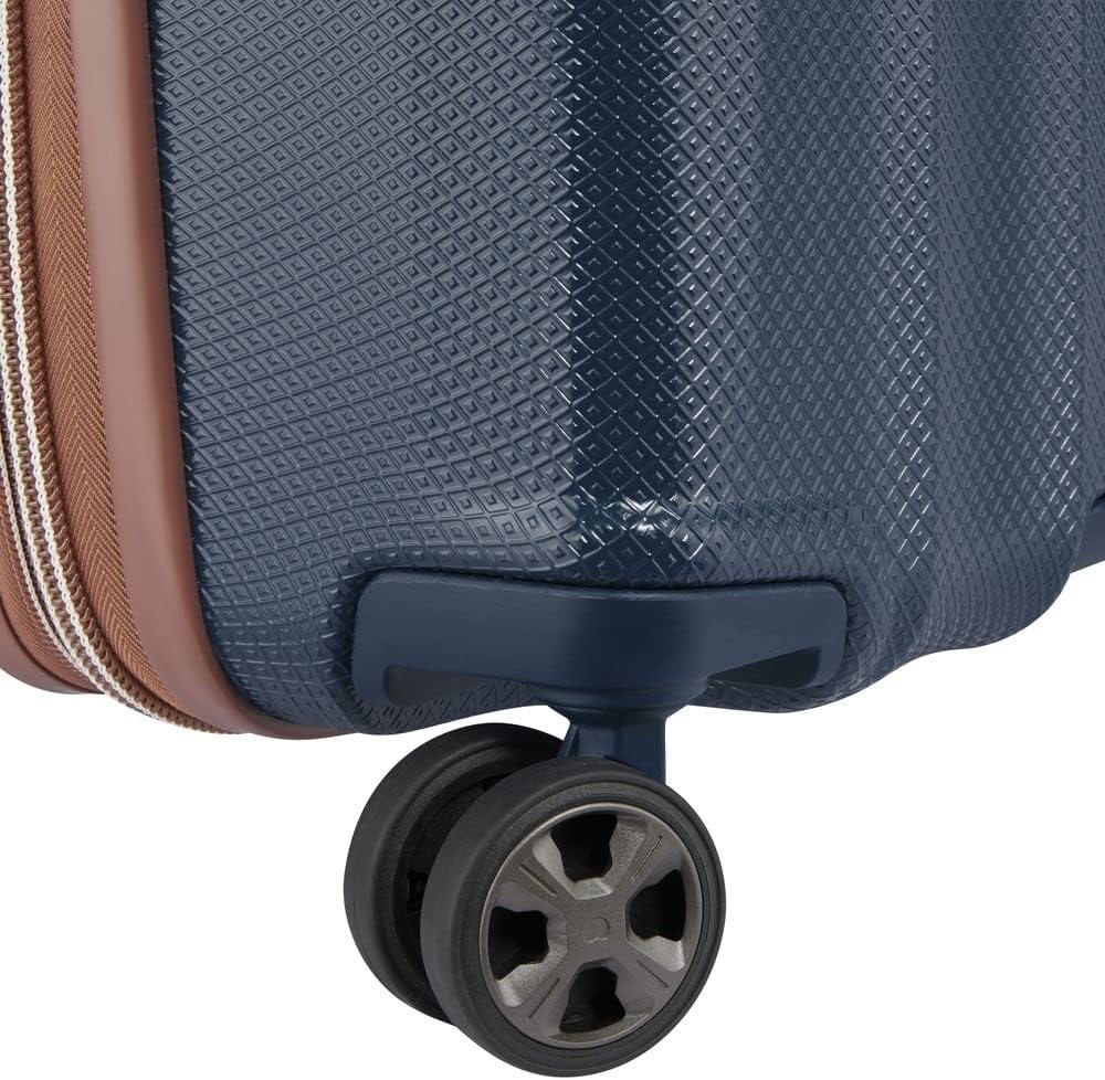 DELSEY Paris ST TROPEZ ERW 4 DOPPELROLLEN TROLLEY 67 CM M Bleu Marine, M Bleu Marine