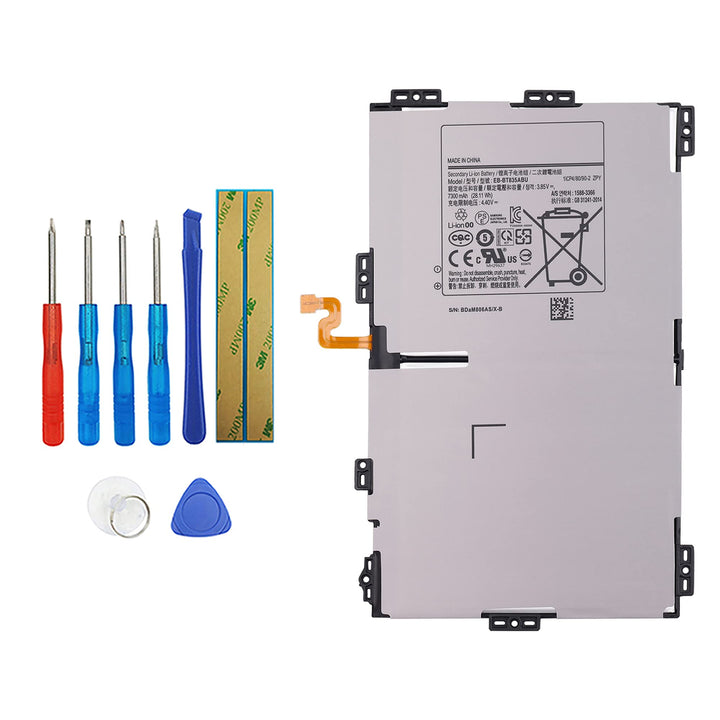 Vvsialeek Akku EB-BT835ABU Für Samsung Galaxy Tab S4 10.5 SM-T830 T835 Series with Toolkit, EB-BT835