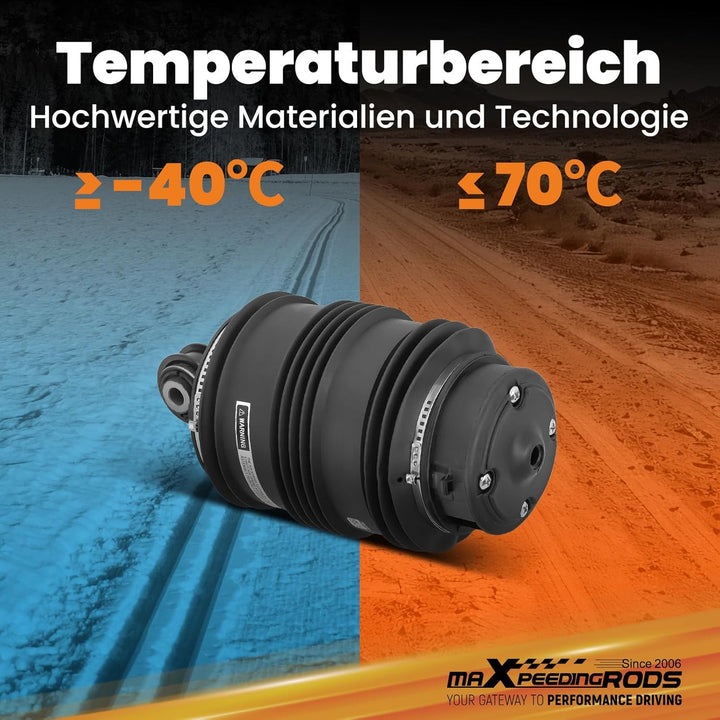 maXpeedingrods 2113200925 Luftfeder mit 2Pins Hinten Links/Rechts für E-Klasse S211