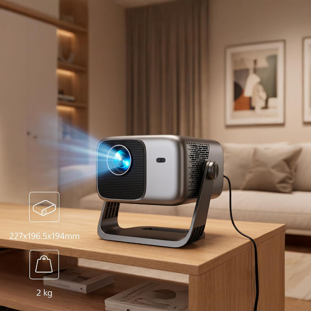 Philips NeoPix 460 Smart Beamer LCD LED Beamer, Full HD 1080p, 500 ANSI Lumen, 100 Zoll Bildschirm,