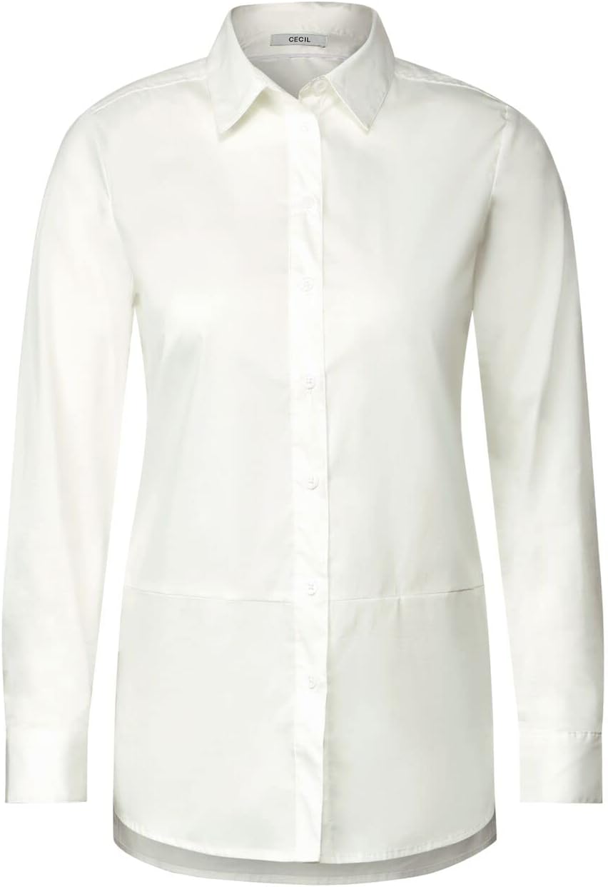 Cecil Damen Longbluse M Vanilla White, M Vanilla White