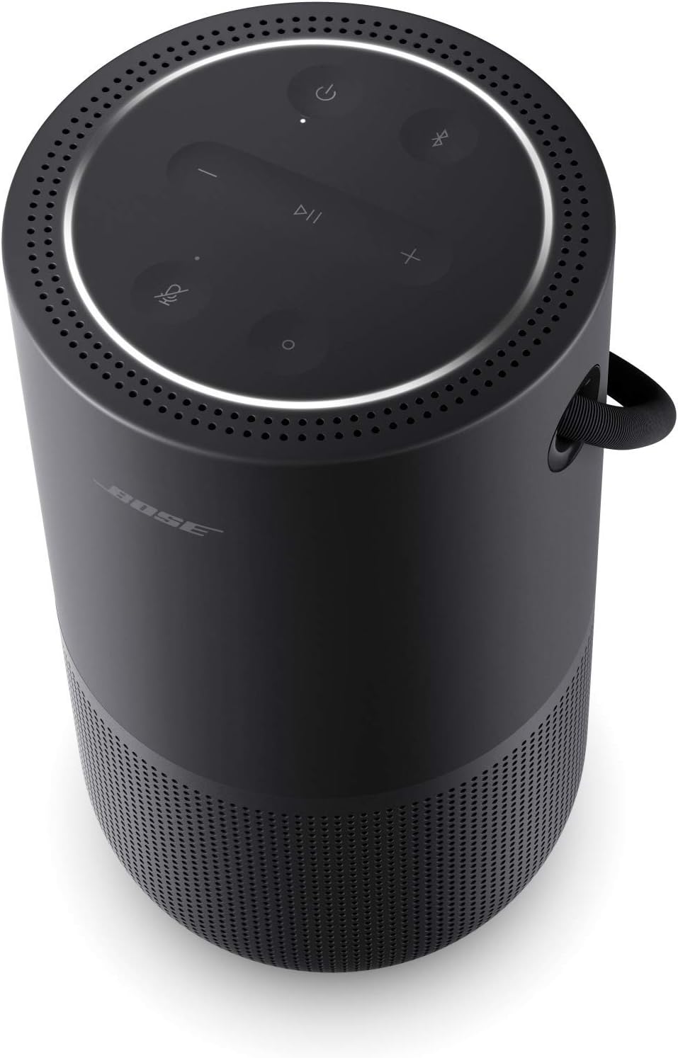 Bose Portable Smart Speaker – mit integrierter Alexa-Sprachsteuerung, in Schwarz, Schwarz