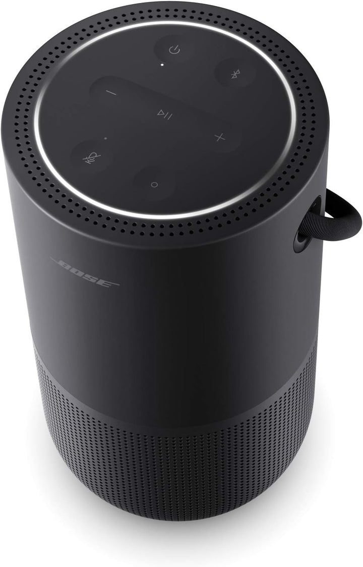 Bose Portable Smart Speaker – mit integrierter Alexa-Sprachsteuerung, in Schwarz, Schwarz