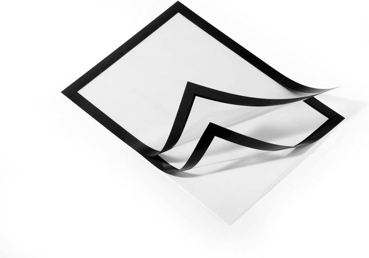 Durable Info-Rahmen Duraframe (A4, selbstklebend mit Magnetverschluss) 10 Stück, weiss, 488202 A4 We