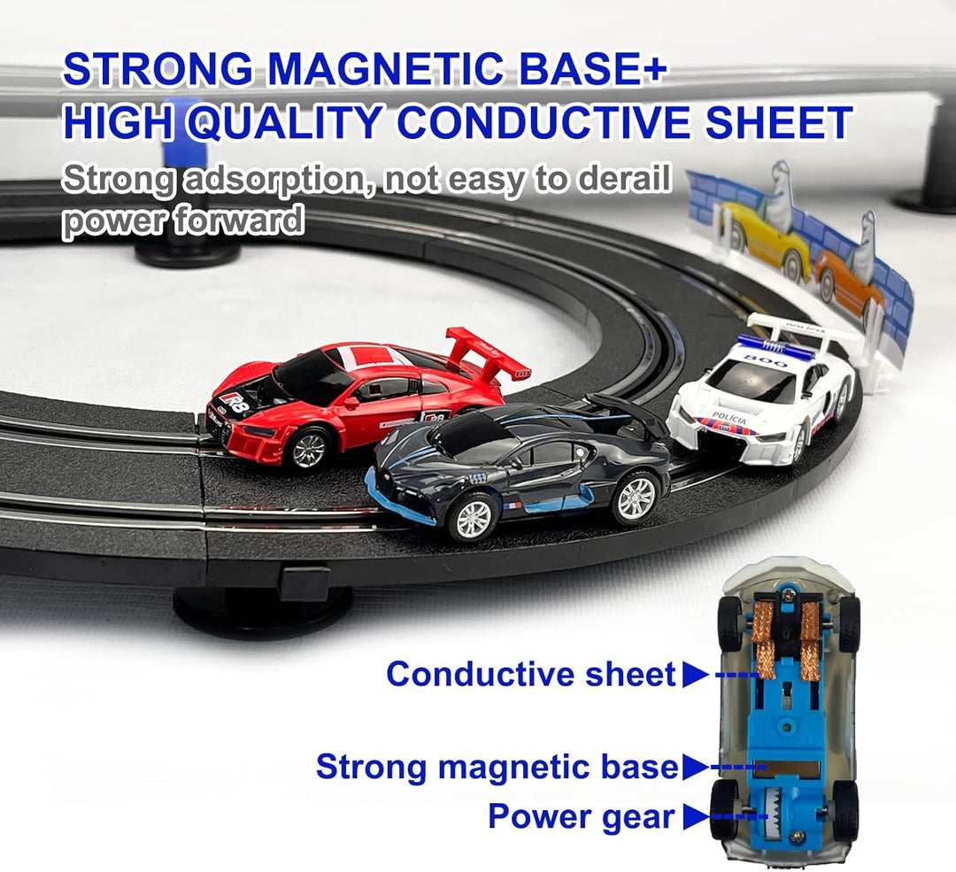 AGM MASETCH High Speed Series Slot Car Race Track Sets - Slot Cars, Rennstrecken &amp; Zubehör Elektrisc