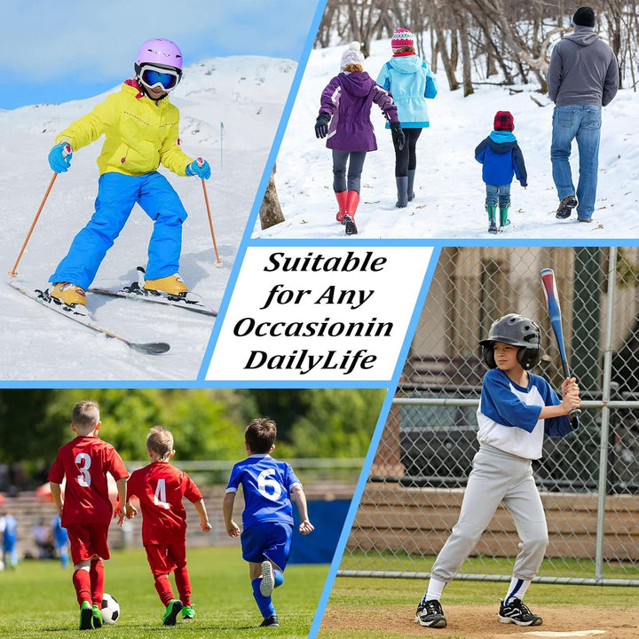 Thermounterwäsche Kinder, Funktionsunterwäsche - Skiunterwäsche für Kinder, Fussball Thermo Unterwäs