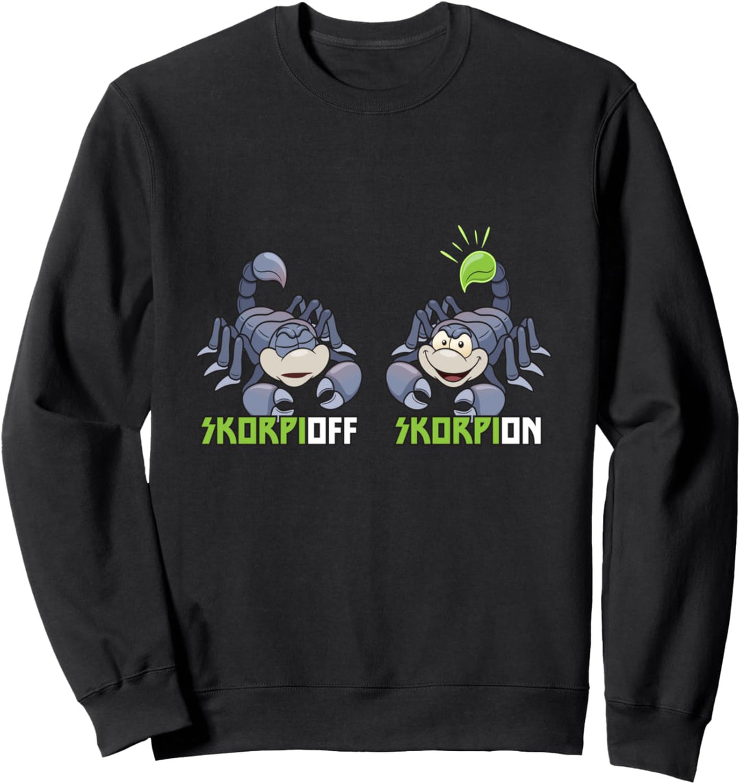 Skorpioff Skorpion I Fun Spinnen Insekten Terrarium Scorpion Sweatshirt