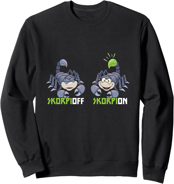 Skorpioff Skorpion I Fun Spinnen Insekten Terrarium Scorpion Sweatshirt