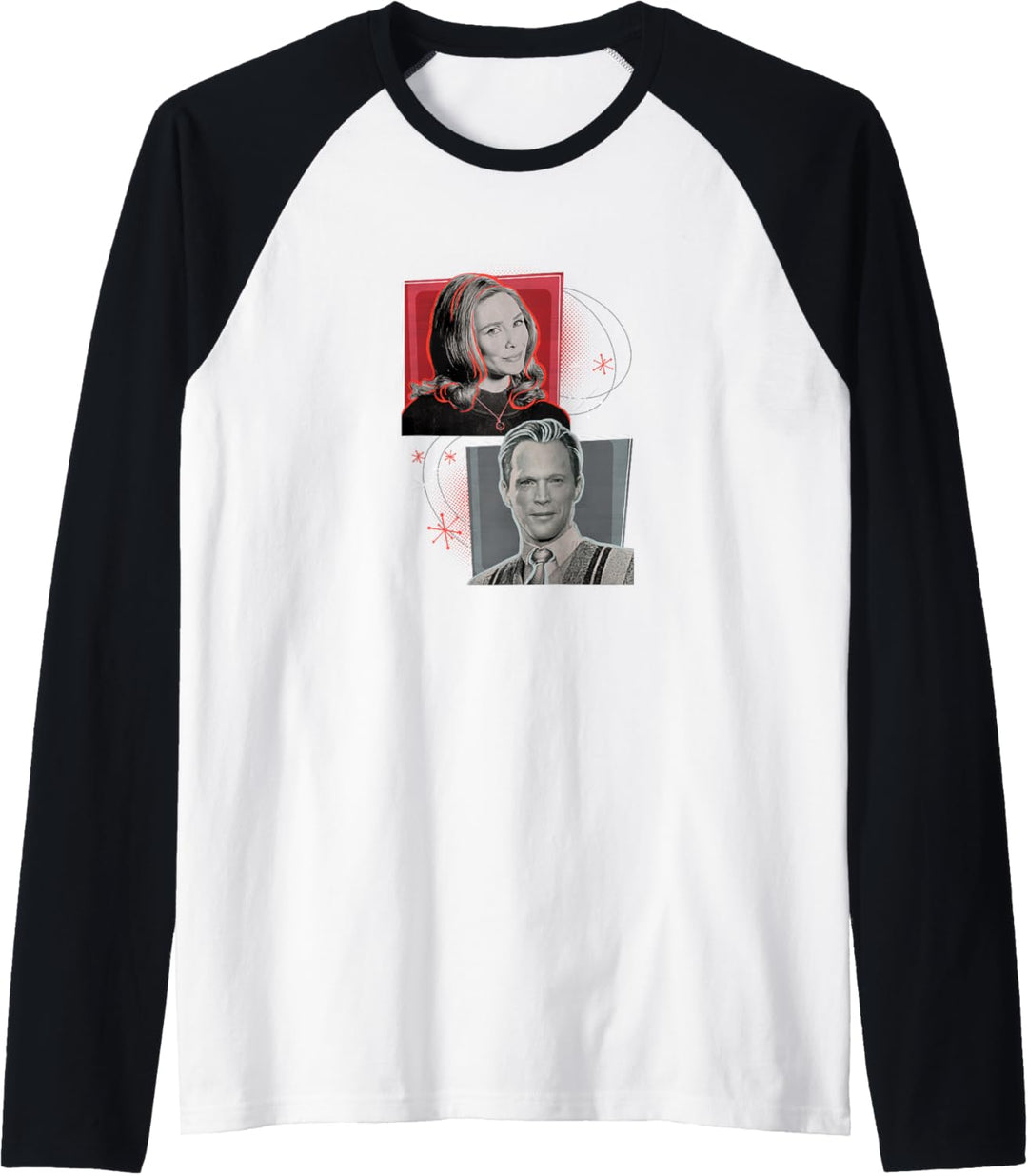 Marvel WandaVision Wanda & Vision Retro Box Up Raglan