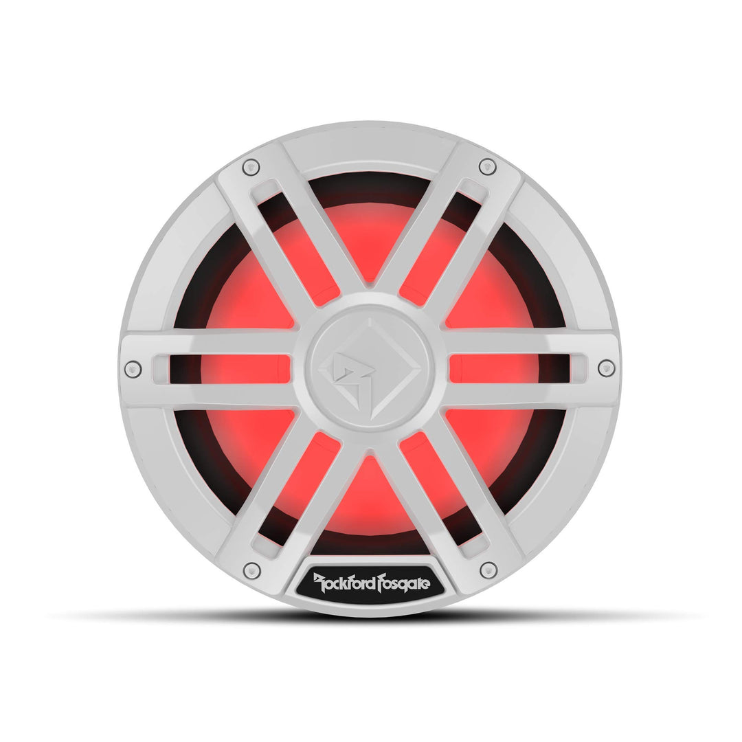 Rockford Fosgate Marine M1D2-10 Color OPTIX - 25cm D2 Subwoofer weiss
