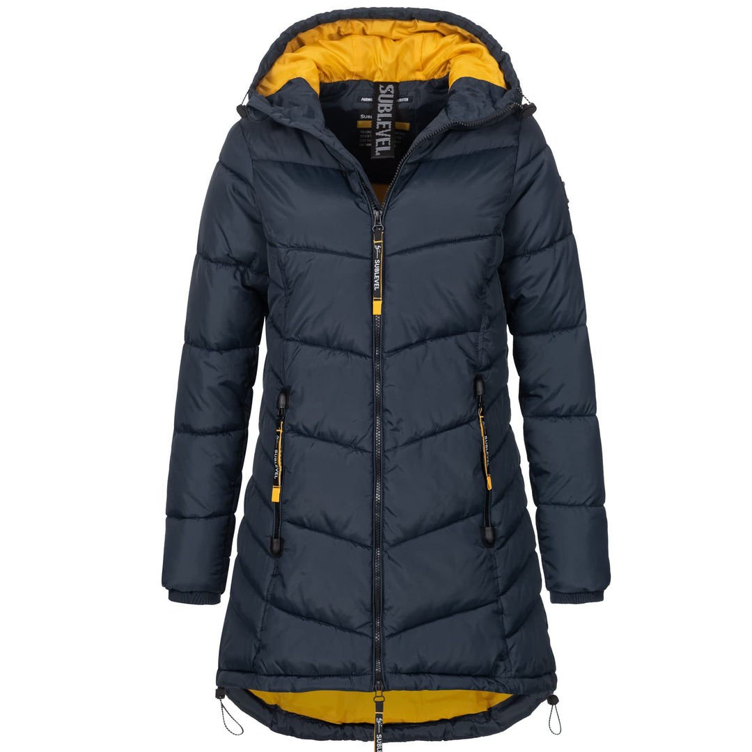 Sublevel Damen Mantel Winterjacke warme Jacke Outdoorjacke mit Kapuze sportlicher Damen Mädchen Park