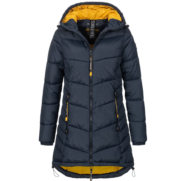 Sublevel Damen Mantel Winterjacke warme Jacke Outdoorjacke mit Kapuze sportlicher Damen Mädchen Park