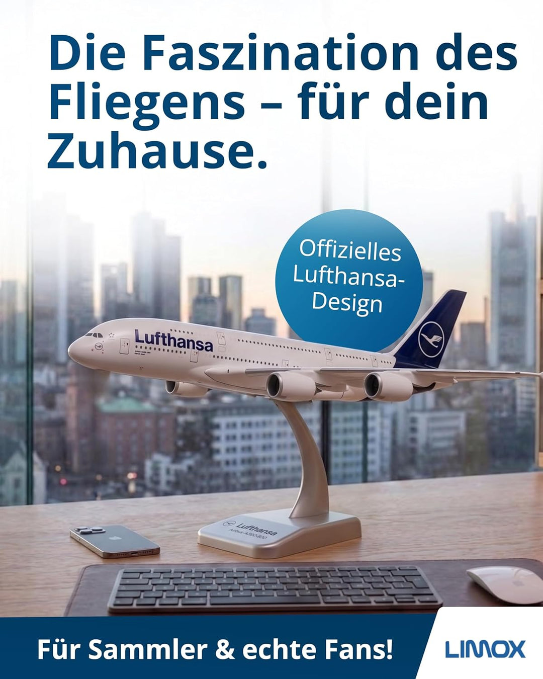 Limox Wings Lufthansa Airbus A380-800 Scale 1:200 | Neue Lufthansa LACKIERUNG |