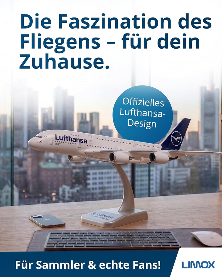 Limox Wings Lufthansa Airbus A380-800 Scale 1:200 | Neue Lufthansa LACKIERUNG |