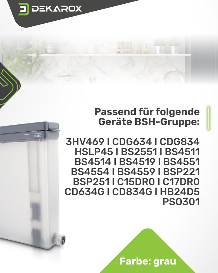 Wassertank für Bosch Siemens Neff 00791032 791032 für Dampfgarer Dampfbackofen Dampfgarofen